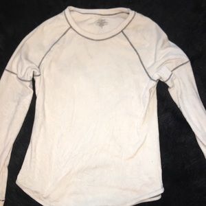 Warm slightly fuzzy long sleeve shirt
